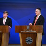 FM Sa’ar meets with German Foreign Minister Johann Wadephul