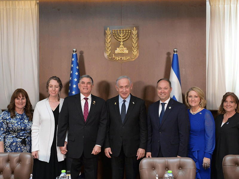 PM Netanyahu Meets with US Congressional Delegation