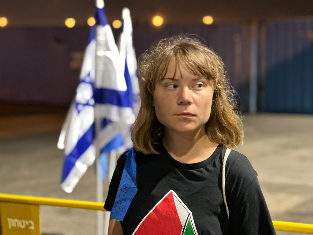 Greta Thunberg, Others to Be Deported, Refused to Watch October 7 Video