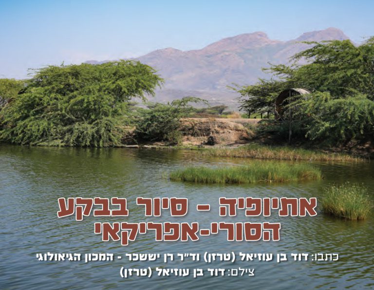 Israel Society: An article recently published in the Teva HaDvarim magazine describes a visit of GSI researchers Prof. Ram Weinberger and Dr. Ran Issachar in the Afar Triangle in Ethiopia.