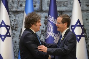 Argentine President Arrives in Jerusalem Eyeing Closer Latin American-Israeli Partnership