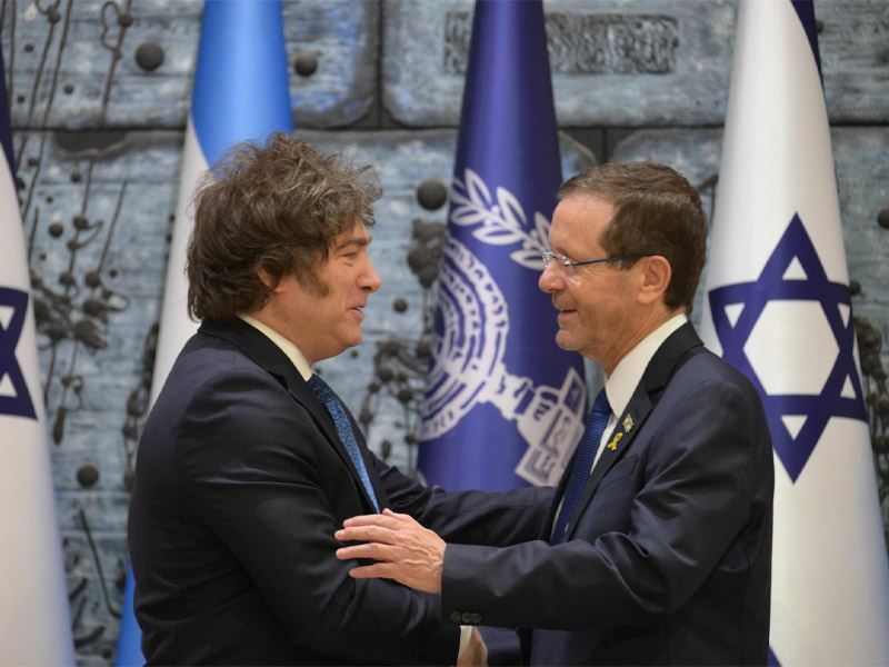 President Herzog meets with Argentine President Javier Milei