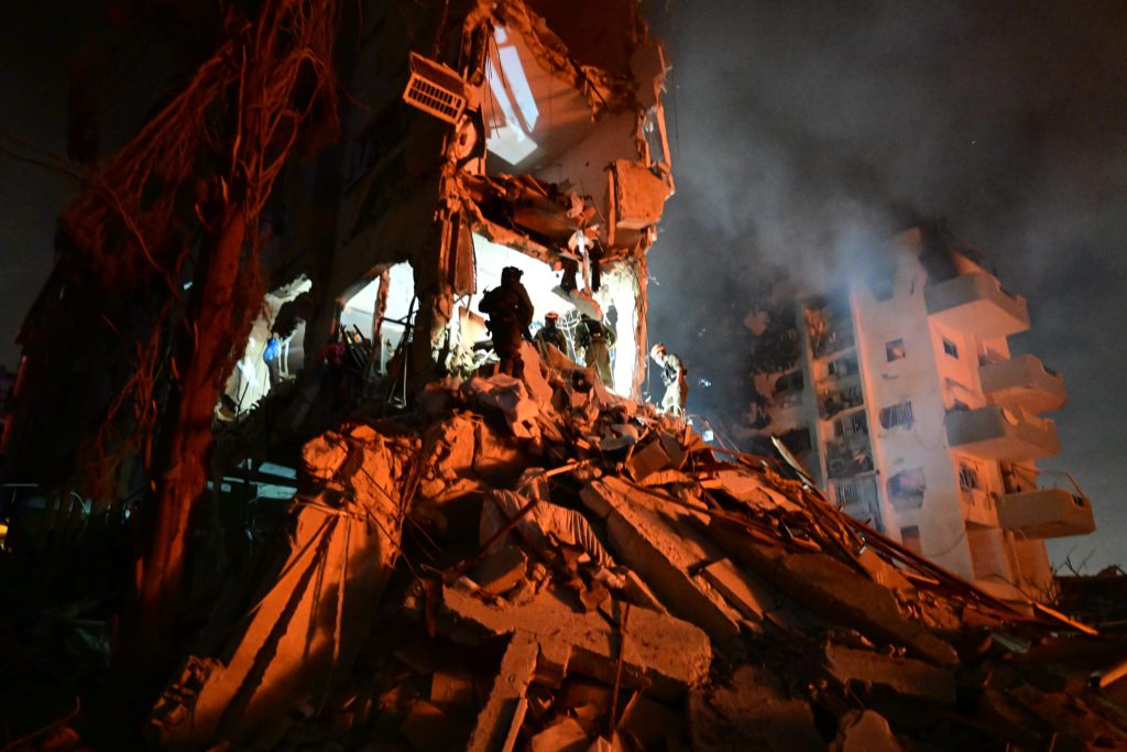 Rescue Teams Race to Find Survivors After Night of Iranian Missile Strikes