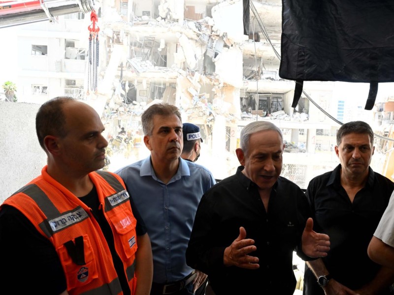 PM Netanyahu in Bat Yam