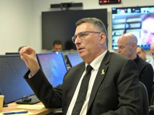 FM Sa’ar briefs ambassadors, heads of mission and diplomats in Israel