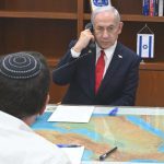 Photo of PM Netanyahu on the Phone with US President Donald Trump