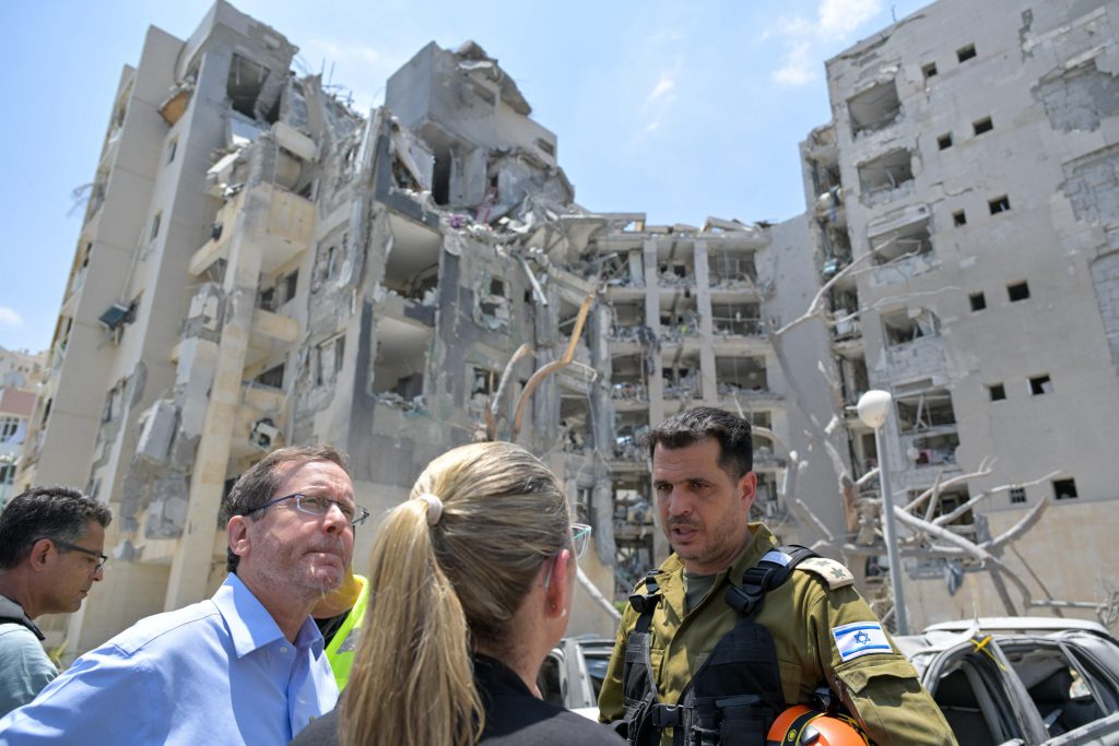 Israeli President: ‘Four Innocents Murdered’ by Iran Strike on Beer-Sheva