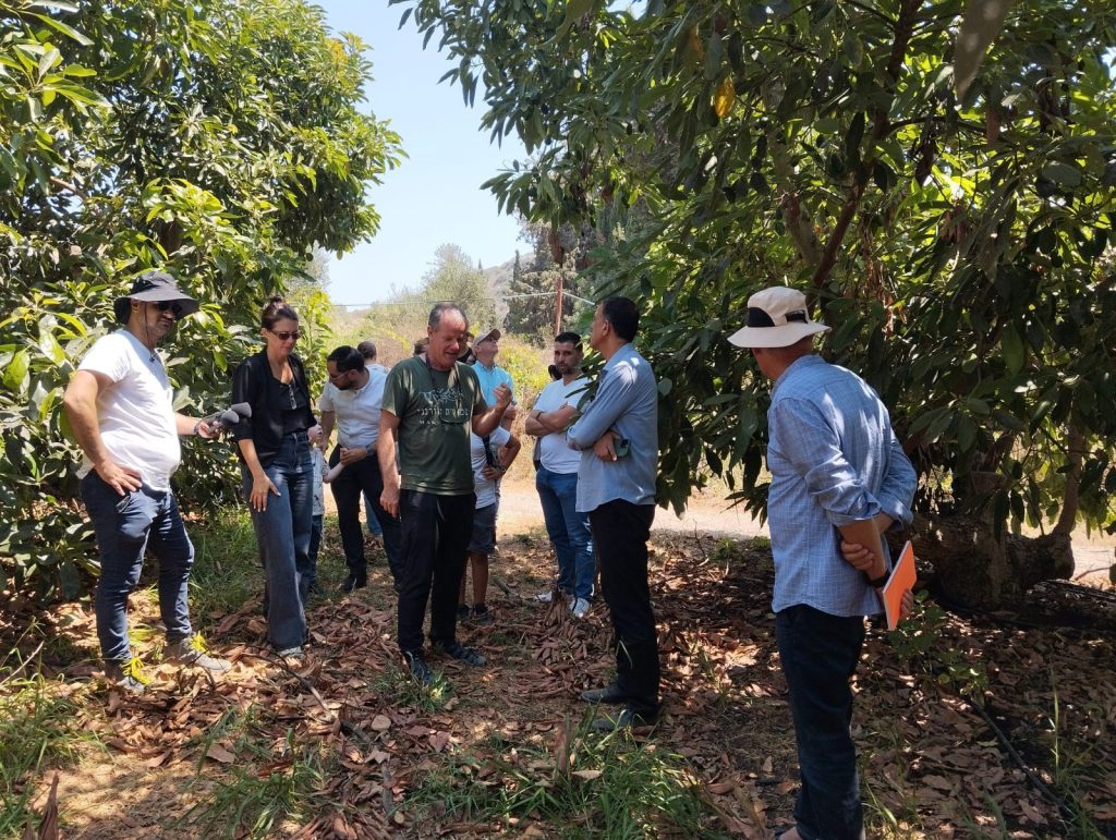 Advancing green innovation: Science Committee tours organic farms in Hof HaCarmel region