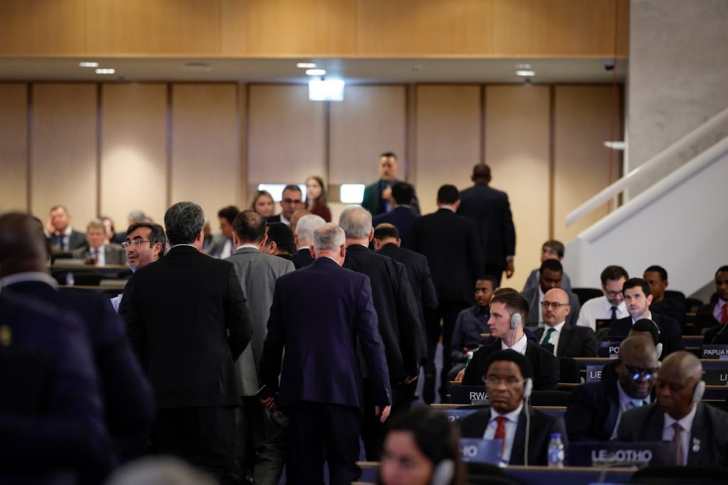 Knesset Speaker MK Ohana to World Conference of Speakers of Parliament: If you wish for a Palestinian state, establish it in London and Paris; delegations of Iran, PA and Yemen leave auditorium during Knesset Speaker’s address