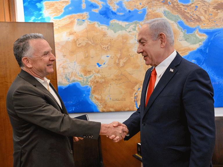 Israel Society: PM Netanyahu Currently Meeting with US Special Presidential Envoy to the Middle East Steve Witkoff