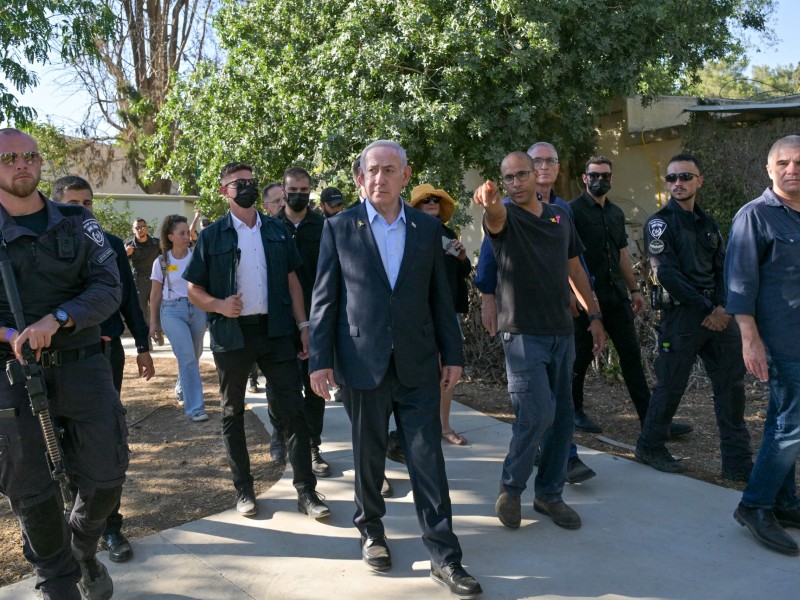 PM Netanyahu at Kibbutz Nir Oz: “I feel a deep commitment to ensure the return of all of our hostages and to working here to rebuild this kibbutz”