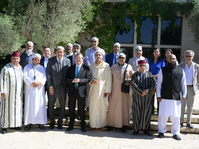 President Herzog meets delegation of Muslim leaders from across Europe