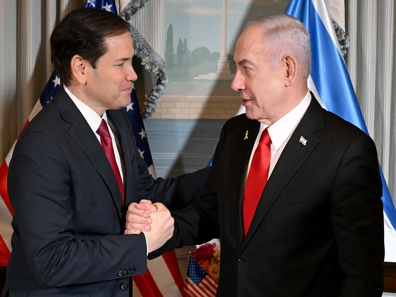 PM meets with US Secretary of State Marco Rubio and US Special Presidential Envoy to the Middle East Steve Witkoff