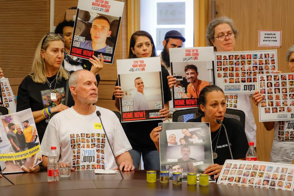 Released hostage Keith Siegel: It’s very difficult to put into words the suffering that the hostages are undergoing; I have returned in body, but part of me remains in Gaza, with Omri Miran and with Gali and Ziv Berman