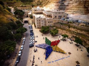 Marching along the path of leadership and identity: over 1,000 male and female youth participated in the “Nabi Shu’ayb” march
