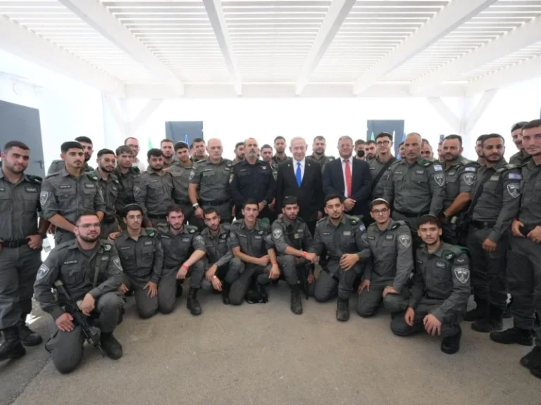 Israel Society: PM Netanyahu to the Ultra-Orthodox Fighters of the Border Police Avnet Company