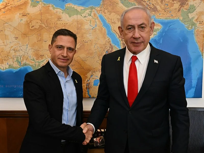 PM Netanyahu Meets with Be’er Sheva Mayor Rubik Danilovich