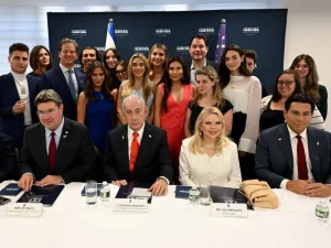 Встреча премьер-министра Нетаниягу с американскими влиятелями