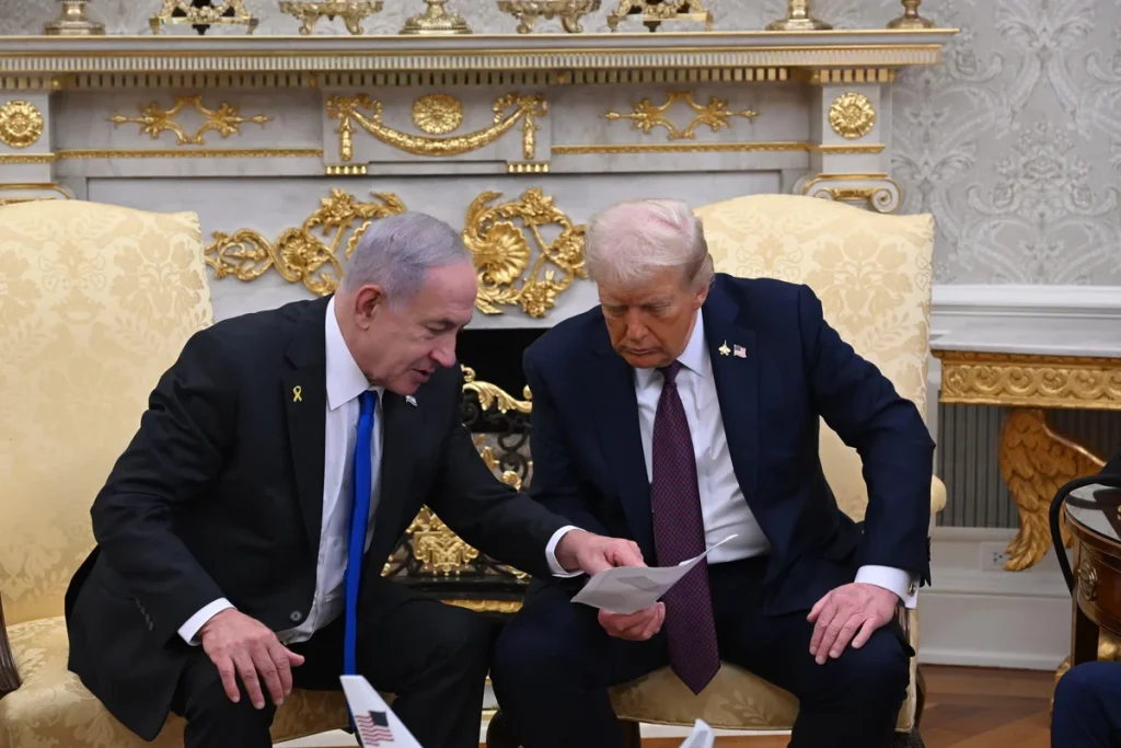 Трамп и Нетаниягу объявляют план мира для Газы; реакция ХАМАС неопределенна
