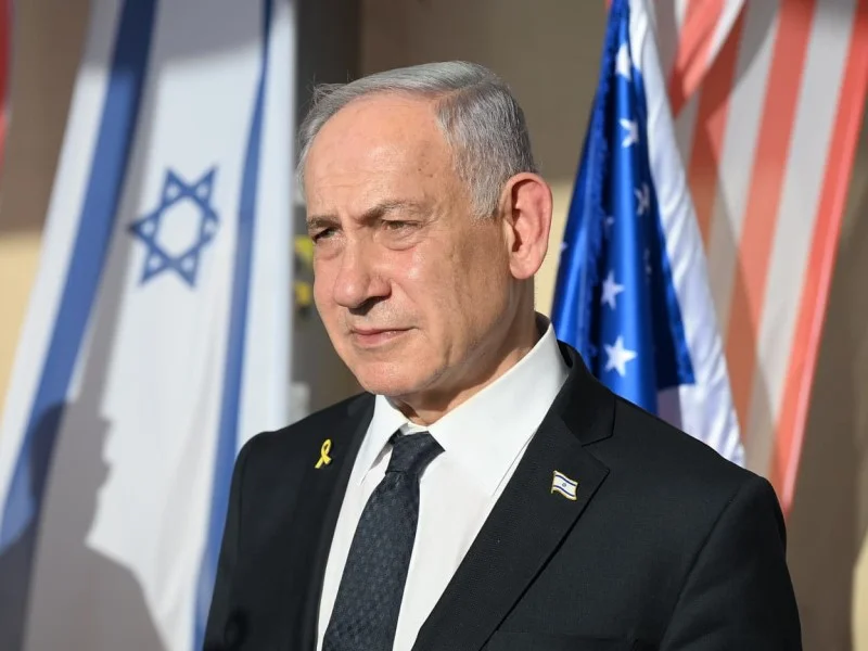 PM Netanyahu at the Cornerstone-laying Ceremony for the President Donald Trump Promenade