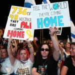 Huge Crowds Flock To “Hostages Square” In Tel Aviv. Worried But Hopeful