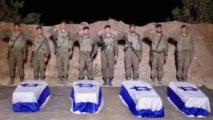 Labi ng Apat na Bihag Ibinigay sa Mga Sundalo ng Israel