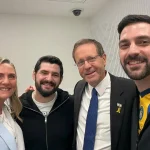 Herzog Meets Freed Twins as Israel Works to Recover Bodies of Remaining Hostages