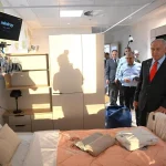 PM Netanyahu Visits Reception Facility for Returning Hostages at Sheba Medical Center