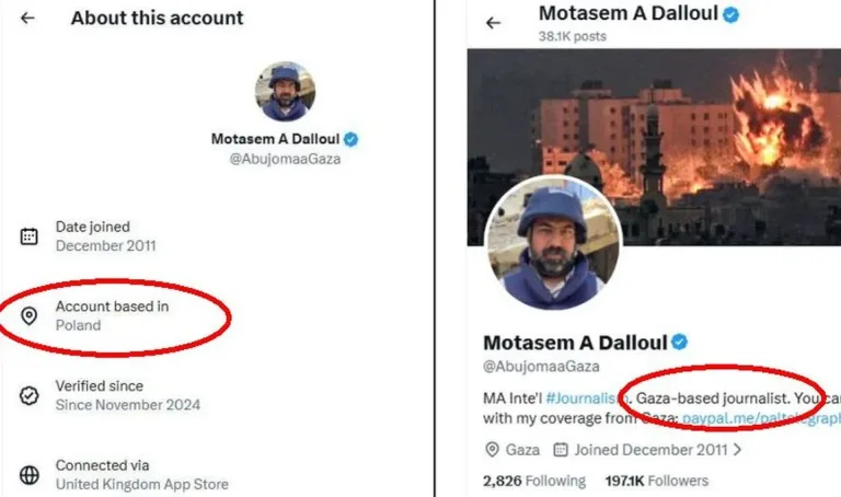 Jerusalem: ‘Mga Saksi’ mula sa Gaza? Marami ang Nagtweet Mula sa Ibang Bansa, Ipinapakita ng X Transparency Tool