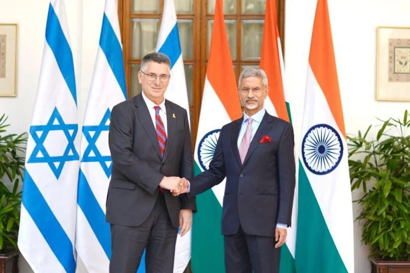 Israeli Foreign Minister Visits India, Highlights Strategic Partnership and Fight Against Hamas