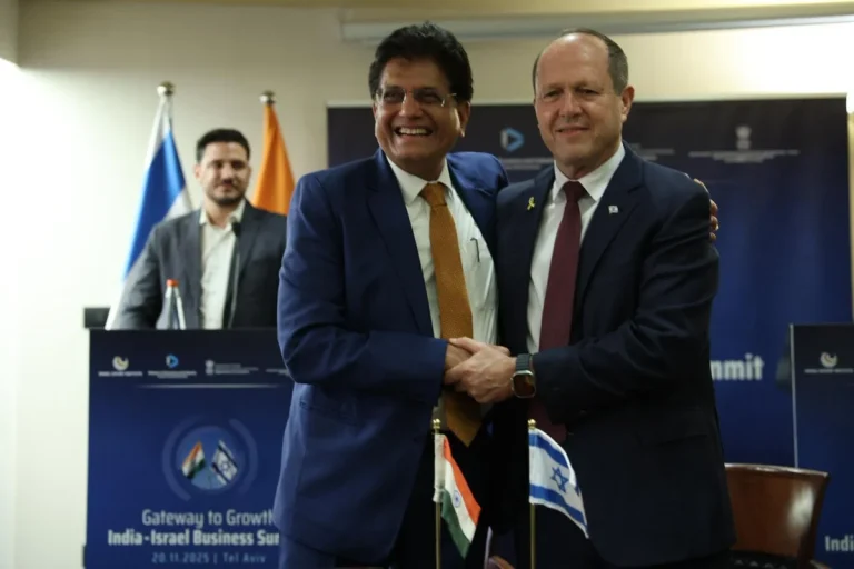 Ekonomiya: Nagpatuloy ang Usapang Libre ng Kalakalan habang Isinusulong ng Israel at India ang Estratehikong Pakikipag-ugnayan sa Ekonomiya