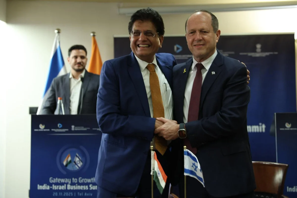 Free Trade Talks Resume as Israel and India Push Strategic Economic Partnership