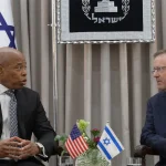 President Herzog meets with Mayor of New York Eric Adams