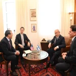 Nakipagpulong si Punong Ministro Netanyahu kay espesyal na sugo Kushner