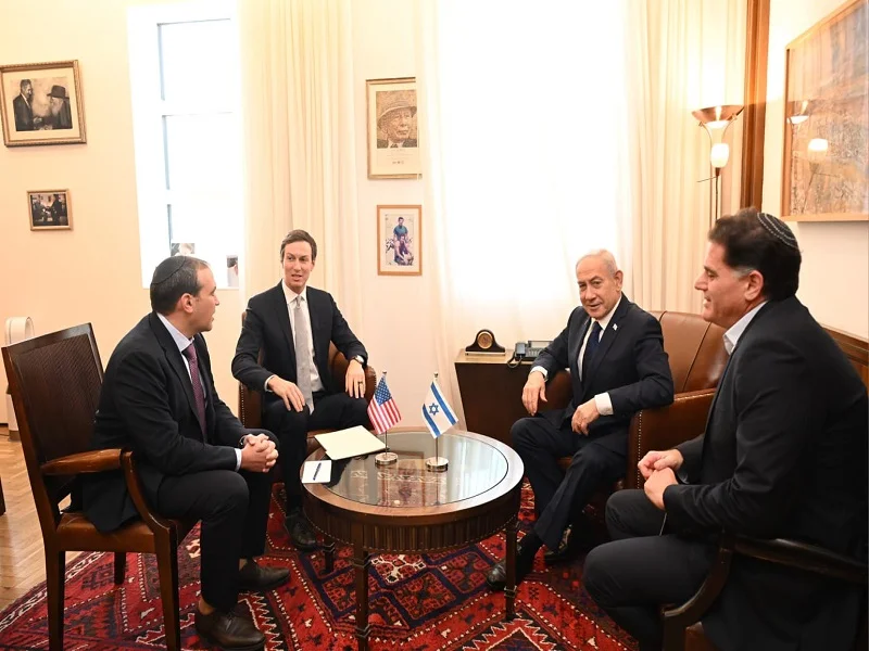 Prime Minister Netanyahu meets with special envoy Kushner