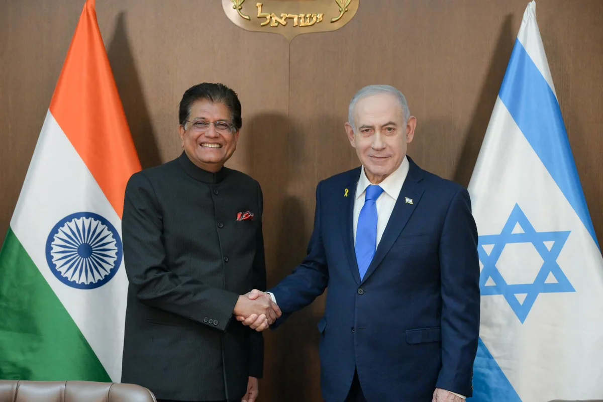 India and Israel Boost Strategic Partnership as Goyal Completes Three-Day Visit