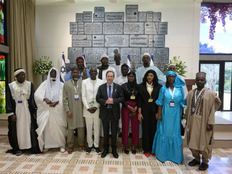 President Herzog welcomes a special delegation of Muslim leaders from Africa