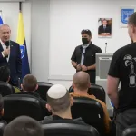 PM Netanyahu Visits the IDF Induction Center and meets with New Recruits