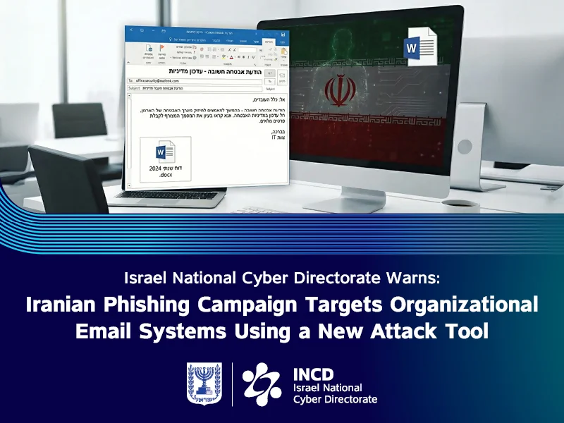 Iranian Phishing Campaign Targets Organizational Email Systems Using a New Attack Tool