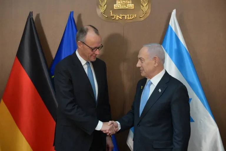 Netanyahu, Merz Stress Gaza Stability and Bilateral Defense Ties in Jerusalem Meeting