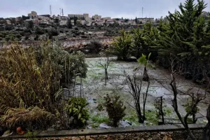 Inondations et vents forts perturbent routes et vols alors qu&rsquo;une tempête balaie Israël