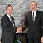 Herzog, Aliyev, Discuss Israeli-Azerbaijani Trade Initiatives in Davos