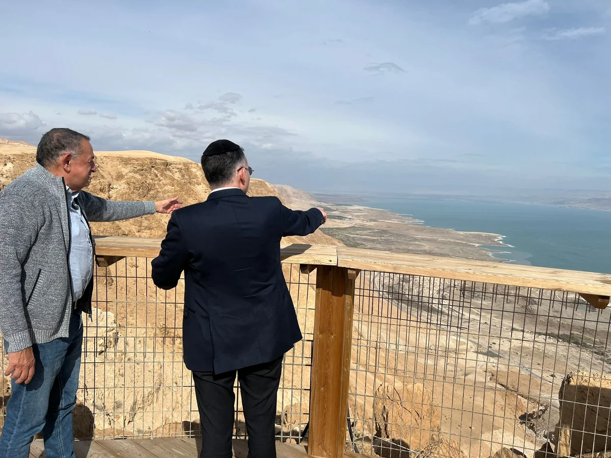 2 חופי רחצה חדשים יוקמו בים המלח עד סוף שנת 2026