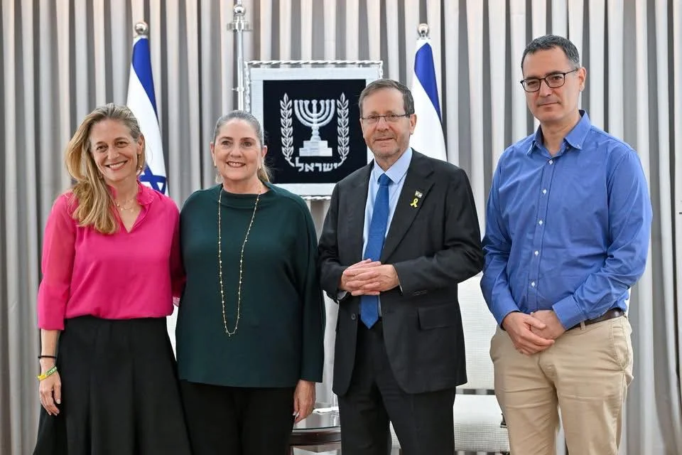 במסגרת פורום האקלים הישראלי, מנכ”ל משרד הבריאות התארח בבית הנשיא