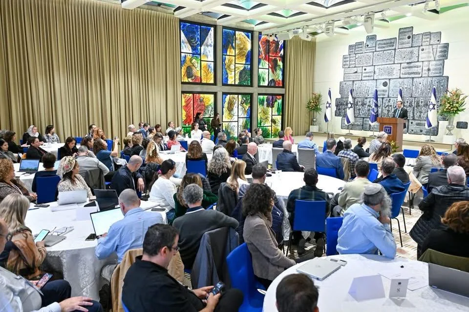 במסגרת פורום האקלים הישראלי, מנכ”ל משרד הבריאות התארח בבית הנשיא