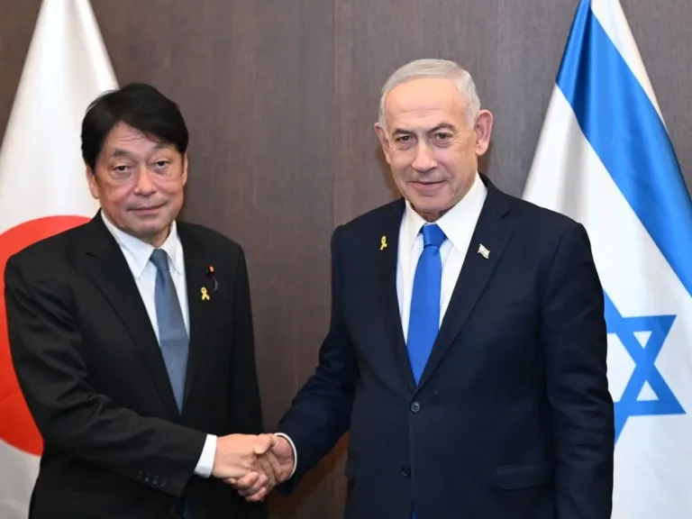 Prime Minister Benjamin Netanyahu Meets with Delegation of Japanese MPs