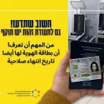 האם ידעתם שגם לתעודת הזהות שלכם יש תוקף? לא רק לדרכון!