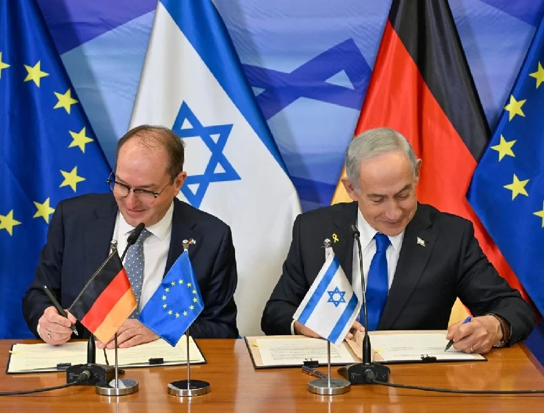 ראש הממשלה נתניהו חתם על הצהרה משותפת עם שר הפנים של גרמניה אלכסנדר דוברינדט