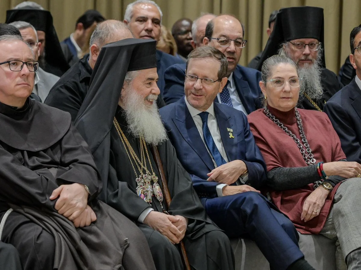 President Isaac Herzog Hosts Christian Leaders in the Holy Land for New Year’s Celebration