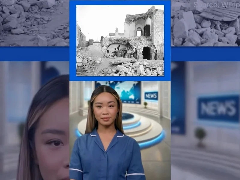 السياسة: عمال تايلانديون يتلقون فيديو عن السلامة في الزلازل